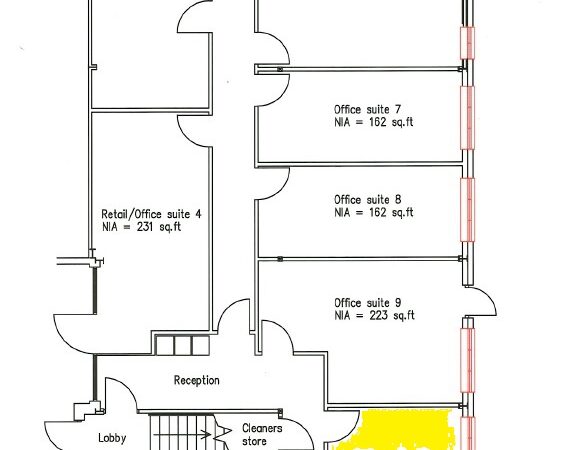 ground floor aircon offices