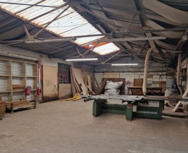 Storage yard and buildings
