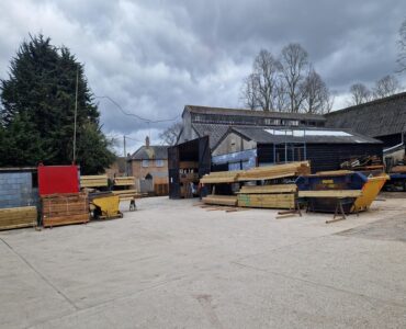 Storage yard and buildings
