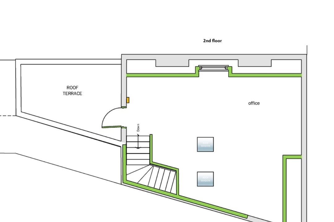 2nd floor wells street offices