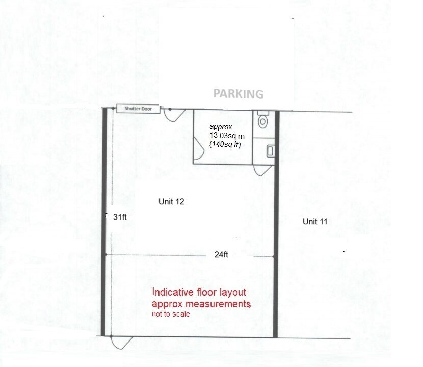 floor layout -unit 12