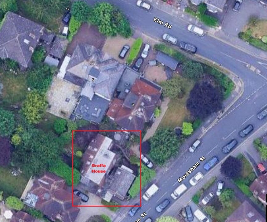 graffa house moulsham street ariel